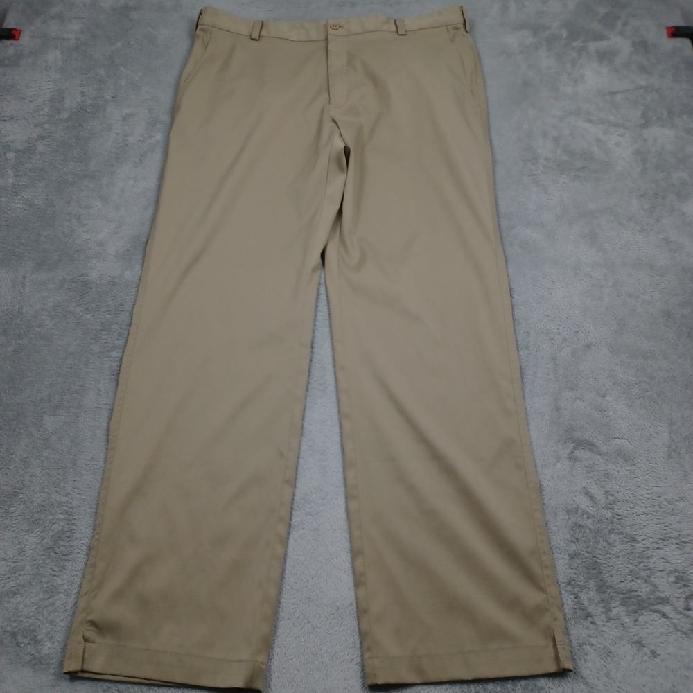 Nike Pants Mens‎ 36x32 Brown Dri Fit Pockets Golf Activewear Casual Preppy